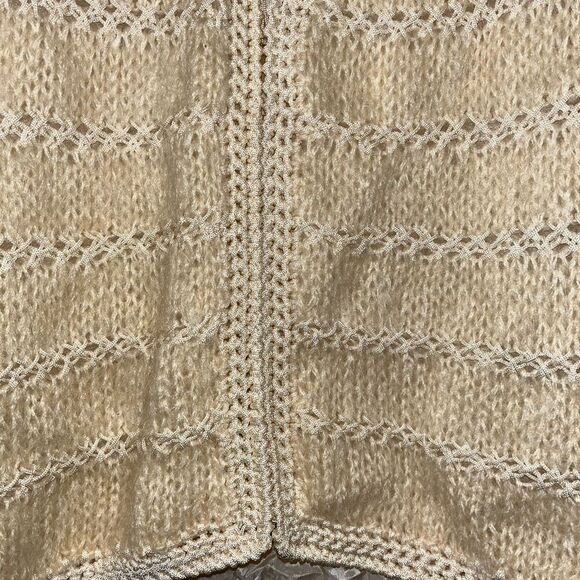 Vintage Cyn Les  Fuzzy Mohair/Wool Cardigan/Sweater S - Picture 3 of 16